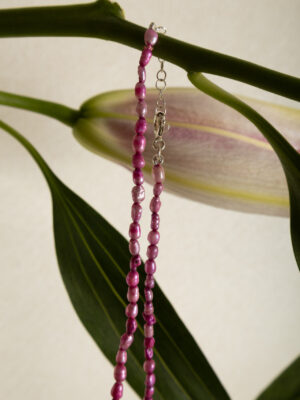 CHOKER PÉROLA BARROCA PINK