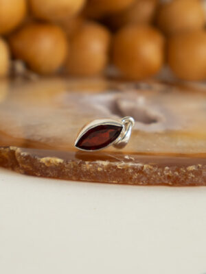 PINGENTE GRANADA PRATA 925